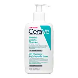 CeraVe Blemish Control Cleanser Face Wash For Acne & Blemish Prone Skin with 2% Salicylic Acid, Niacinamide and Ceramides 236 ML
