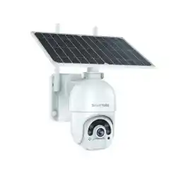 Smart Hub1 | 4G Solar PTZ Outdoor Security Camera – 4MP HD – LTE/4G Cellular – Dual Lens Zoom – Motion Detection – Night Vision – Cloud & Local Storage (Up to 128GB) – 2-Year Warranty