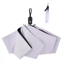 Ultra-Lightweight Umbrella, Weighs 6.7 - 7.9 oz (189 - 199 g), 100% UV Protection, Complete Sun Blocking, Heat Shielding, One-Touch Automatic Open/Close Function, Compact and Foldable, UV Blocking,