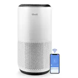 LEVOIT Air Purifiers for Large Home Bedroom 83m², CADR 400m³/h, Alexa Enabled, Filter with PM2.5 Intelligent Air Quality Sensor, Auto Mode, Air Freshener