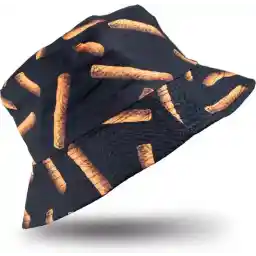 Saaf Bucket Hat - Vissershoedje - Festival Outfit - Zonnehoed voor Dames / Heren - Frikandellen