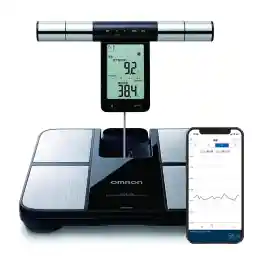 Omron Body Composition Meter KRD-703T Smartphone Linked Body Fat Percentage Whole Body Measurement Method Measurement by Part OMRON Connect Compatible Black