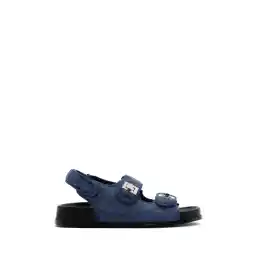 Derimod صندل نسائي من قماش الجينز الأزرق بحزام الكاحل - 24sfd44076f