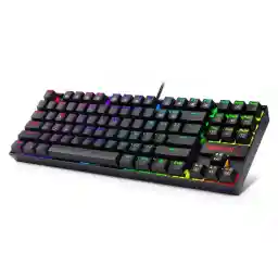 Redragon K552 Mechanical Gaming Keyboard RGB LED Backlit Wired with Anti-Dust Proof Switches for Windows PC (Black, 87 Key Red Switches) Redragon K552 Mechanical Gaming Keyboard RGB LED Backlit Wired with Anti-Dust Proof Switches for Windows PC (Black, 87 Key Red Switches)