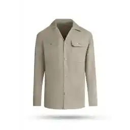 شکت دو جیب لینن 2413905 کروم