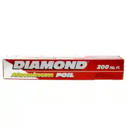 Diamond Aluminum Foil Size 60.9m x 30.4cm 200sq.ft 1 pc