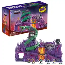 Mega Construx HHD16 - Masters of the Universe Snake Mountain Construction Set, Playset with 3,800 Pieces and 6 Movable Micro Action Figures, Toy for MOTU Fans from 14 Years
