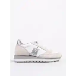 S60530-16 Beyaz - Gümüş Kadın Günlük Spor Ayakkabı