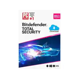 Bitdefender Total Security 2025 - 10 Devices / 2 Years - Download