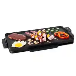 MOA Elektrische Grillplaat - Teppanyaki Bakplaat - Tafelgrill - Gourmetstel - 2000W - Zwart
