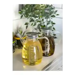 AROW 2'li Tess Cam Borosilikat Yağlık Sirkelik 1000ml