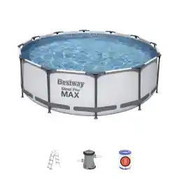 Bestway Pool Set Steel Pro Max 366X100cm, Multicolor, 1056418Xxx20