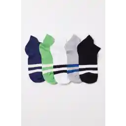 Katia & Bony Erkek Çocuk Çizgi Detaylı 5'li Patik Çorap