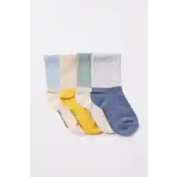 Katia & Bony Bebek 4'lü Paket Soket Çorap Renkli