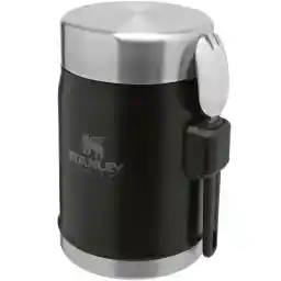 Stanley Classic Legendary Yemek Termosu, Mat Siyah, 0.4 Litre