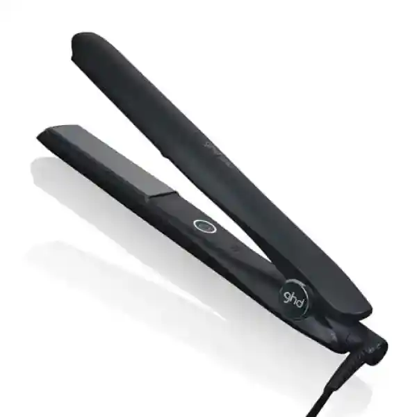 ghd Gold Professional Hair Straightener for Straightening, Curling and Creating Waves, Optimal Styling Temperature 185ºC, Dual Zone Technology, Black