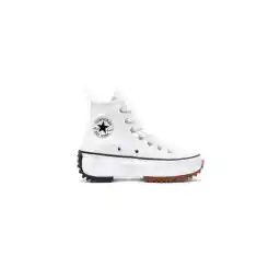 Converse Women's Sneaker 166799c Run Star Hike Canvas Platform White/Black Canvas