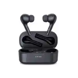 AUKEY True Wireless Earbuds with 10mm Drivers, Hi-Fi Stereo Sound, Charging Case, Bluetooth, Touch Control, Waterproof IPX6, for iPhone Android Black EP-T21P