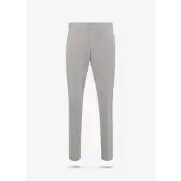 شلوار پارچه ای سگک دار 2412508 کروم