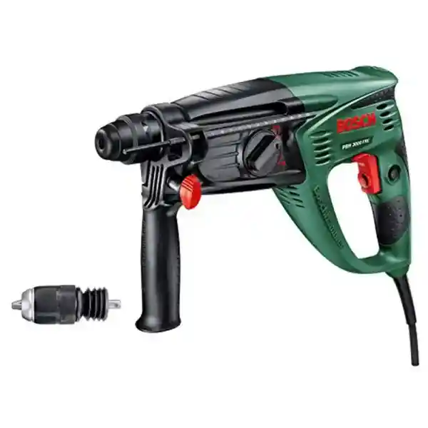 Bosch Kırıcı Delici PBH 3000 FRE (750 Watt, 4 Parça SDS-Plus Uç Seti Dahildir, Taşıma Çantasında), Siyah