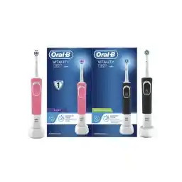 Vitality 1+1 Free Bundle Electric Rechargeable Toothbrush With UAE 3 Pin Plug