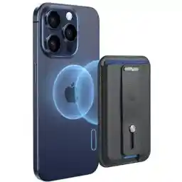 جاکارتی مغناطیسی چرمی ESR Magnetic Wallet black