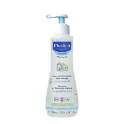 Mustela Baby Cleansing Water - No-Rinse Micellar Water - with Natural Avocado for Baby's Face, Body & Diaper - 300ml