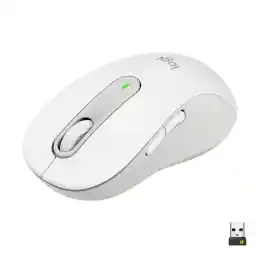 Logitech Signature M650 Kablosuz Mouse, Büyük Boy Sağ El için, Sessiz, 4000 DPI, Bluetooth, Logi Bolt USB Alıcı, 24 Ay Pil Ömrü, Beyaz Logitech Signature M650 Kablosuz Mouse, Büyük Boy Sağ El için, Sessiz, 4000 DPI, Bluetooth, Logi Bolt USB Alıcı, 24 Ay Pil Ömrü, Beyaz