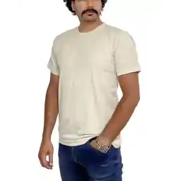 تی شرت مردانه یقه گرد کرم دیورسو Diverso کد 4493