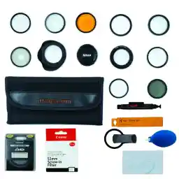 کیت فیلتر لنز عکاسی برای دوربین وموبایل Filter set 52mm
