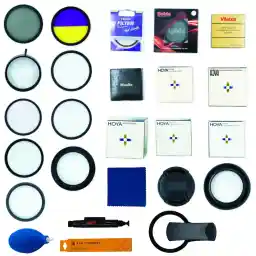 کیت فیلتر لنز عکاسی برای دوربین وموبایل hoya 55mm Filter Kit