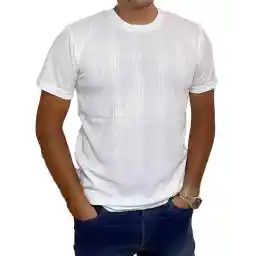 تی شرت مردانه یقه گرد سفید دیورسو Diverso کد 4497
