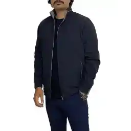 کاپشن مردانه بهاره دو رو مشکی طوسی دیورسو Diverso کد4503