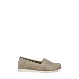 Polaris 161659حذاء لوفر نسائي بيج من Z4FX