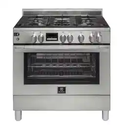 إلكترولوكس ألتيميت تايست 700 طباخ غاز 700 EKG9241Z7X ـ 90 سم، من الفولاذ المقاوم للصدأ ب 5 شعلات