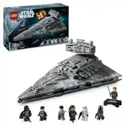 LEGO Star Wars 75394 Imperial Star Destroyer - Spaceship Toy with Detailed Interior and 7 Mini Figures - Birthday Gift for Boys from 10 Years and Adult Fans
