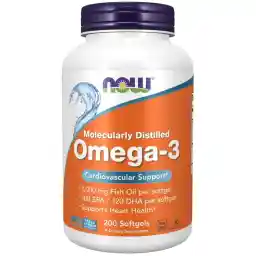 Now Foods, Omega-3, Cardiovascular Support, 200 Soft Gels
