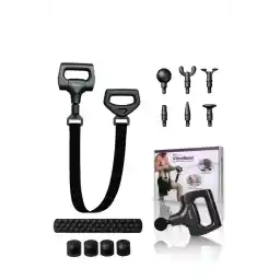 Relax Vibraband Ayarlanabilir Titreşim Kemeri Vurmalı Masaj Tabancası Sporcu Masaj Aleti