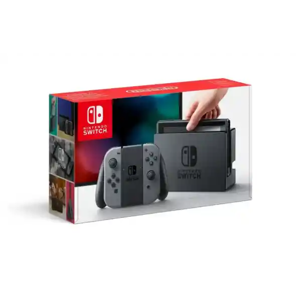 Nintendo Switch Konsole, Farbe: Grau