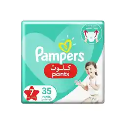 Pampers Pants Diapers, Size 7, 17+ kg, 35 ct