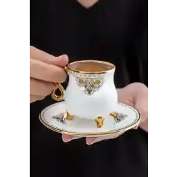 ACAR Hemera 6 Kişilik Kahve Fincanı Takımı - 90 ml