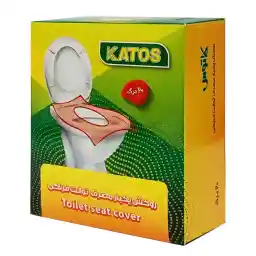 روکش توالت فرنگی کاتوس مدل K160 بسته 20 عددی