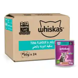 Whiskas Kitten Tuna 80g pack of 24 Purple, 430430_1, Catfood