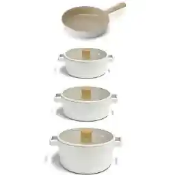 NEOFLAM Fika 7 Piece Pot Pan Set 24t-22t-18t-26tv