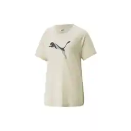 Puma T-Shirt - Beige - Regular fit