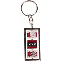 Ajax-sleutelhanger 3 kubus logo's