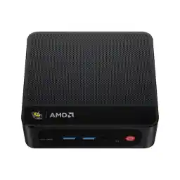 Beelink SER5 Mini PC, AMD Ryzen 5 5500U (6C/12T, up to 4.0GHz) 32GB DDR4 RAM 500GB NVMe SSD Mini Desktop Computer 4K 60Hz Triple Display, WiFi6/BT5.4/HDMI/DP/USB3.2