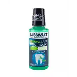 دهانشویه گیاهی میسویک Misswake مدل Herbal Base حجم 400ml