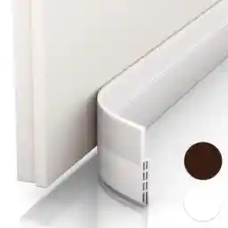 Vellure® Deurafdichtende tochtstrip - NIEUWE Premium zelfklevende deurafdichting (snel en eenvoudig te bevestigen) ook ideaal als geluidsisolatie, koudebescherming en voordeurafdichting (1 x wit)