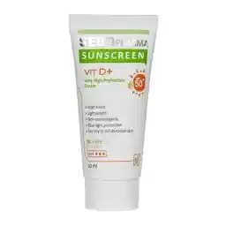 کرم ضدآفتاب SPF50 فاقد چربی رنگی حجم 50 میل سبو فارما